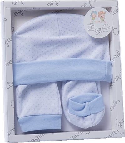 Gamberritos Babykledingset Jongens Blauw 5-delig Maat One Size