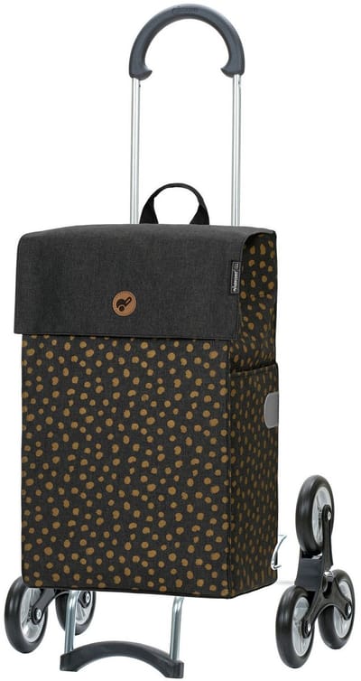 Andersen Shopper Treppensteiger Scala Fita Winkelwagen 57 cm - 47 L - schwarz