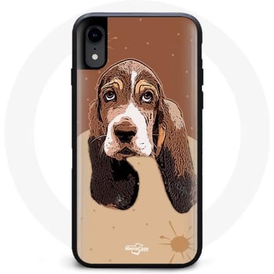 Iphone XR Basset Hound-hoesje
