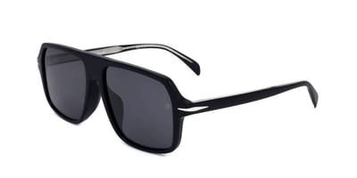 David Beckham DB 7059/F/S Black silver 57/16/145 MAN Zonnebrillen