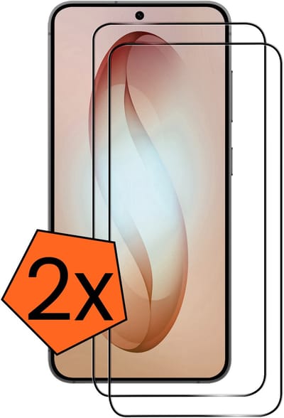 Screenprotector - 2 Stuks - Geschikt voor Samsung Galaxy S26 - Full Cover - Gehard Glas - Beschermglas - Tempered Glass - Screen Protector