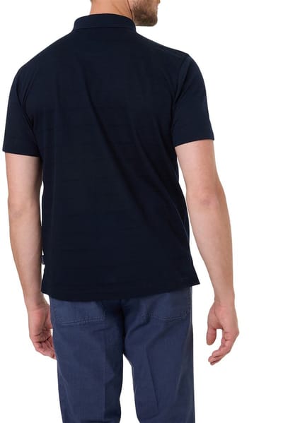 Pierre Cardin poloshirt korte mouw donkerblauw