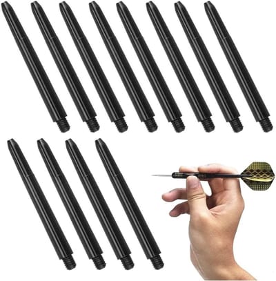 Set van 100 Stuks Verwijderbare Plastic Dart Tips voor Elektronische Darts, Geschikt voor Professionele Dartspellen en Accessoires