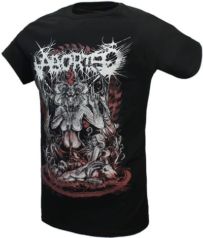 Aborted Baphomet T-Shirt - Officiële Merchandise - XL