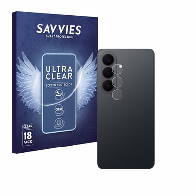 Savvies - Screenprotector voor Samsung Galaxy S26 (ALLEEN Camera Lens) - Folie Beschermfolie transparant 18 Stuks
