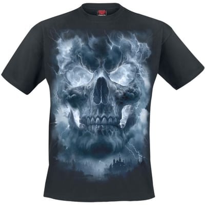 Spiral T-shirt - Grave Skies T-Shirt - S tot XXL - voor Mannen - zwart