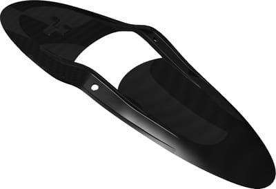 CUBE MUDDY BOARD CARBON STEREO/STING - Lichtgewicht Carbon Spatbord - Voor Trail en Enduro - Voorwiel Mountainbike - Cube 2009-2012 - Zwart
