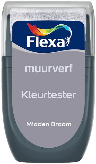 Flexa - Kleurtester Muurverf - Midden Braam - Mengverf - 30 Ml