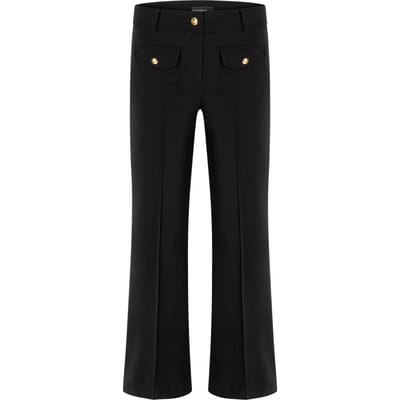 Cambio Farah Patched Pocket Pantalons Zwart 6111 0427 00