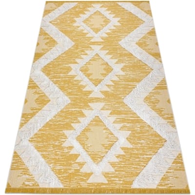 Kleden Rugsx Tapijt MOROC Ruit 22312 Ecologisch , EKO 155x220 cm