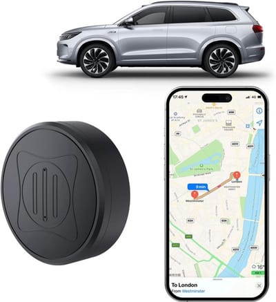 Daity GPS Tracker - Magnetische GPS Real Time Tracking - Anti Verloren GPS Tracker Locator - Mini gps - Voor Kinderen Ouderen Fiets Auto