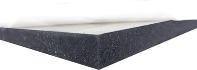 Akoestisch puur glad schuim 100 x 50 x 5 cm - zelfklevend voor geluidsisolatie