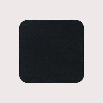 10 Suède Brillendoekjes - Microvezel - 15x18cm - Zwart