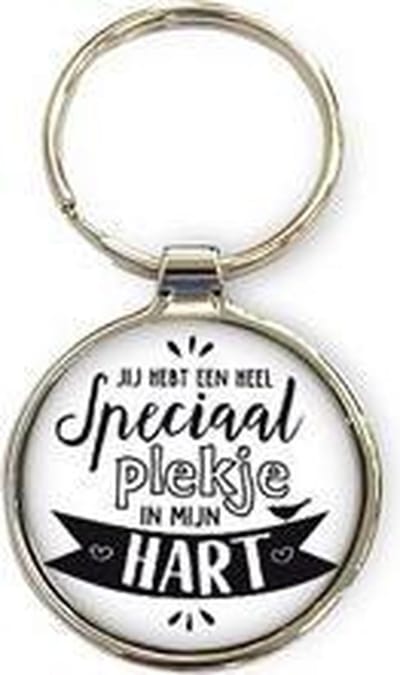 Miko - Sleutelhanger - Speciaal plekje - Rond