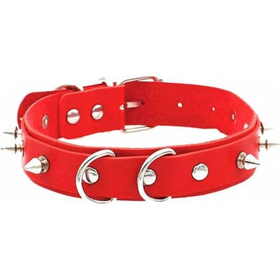 Mode Hip Hop Gotisch Trendy PU Leer Ketting Feest Kerstmis Halloween Creatief Verjaardag Valentijnsdag Cadeau red