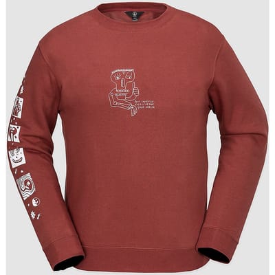Volcom Essential Crew Sweater rood