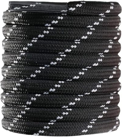 Famanu – 1Paar/2Paar Rond Laarzen Schoenveters,4mm Veters voor Timberland,Trekkingschoenen,Wandelschoenen,Werkschoenen,Sneakers,Hoogwaardige Scheurvast,voor Mannen,Mevrouw,Kinderen
