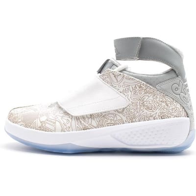 Jordan 20 Retro 30ème Anniversaire Laser 743991-100 44.5 white