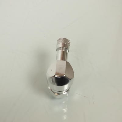 tv25al Ø11.3mm aluminium elleboogventiel voor binnenbandloze motorvelgen, auto, scooter, nieuw