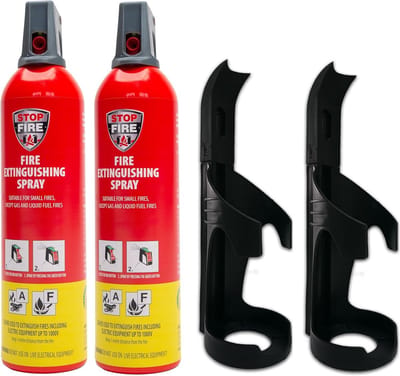 Stopfire Premium Brandblusspray - 2x 750 ml voor Veiligheid in Huis, Auto & Kantoor