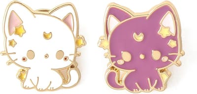 Broches voor dames, emaille pins voor rugzakken, kleding, jassen, hoeden, katten decoratie, cadeau-idee voor vrouwen