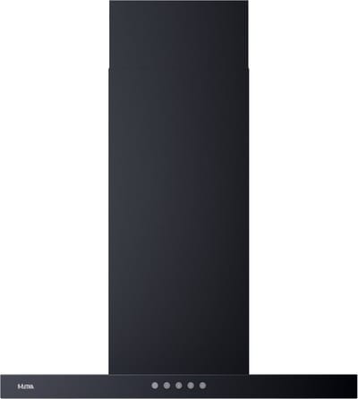 ETNA AB661ZT - Slimline schouwkap - 60 cm - Matzwart