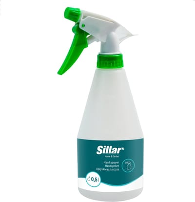Sillar Handspuit 500ml - Plantenspuit voor Planten Binnen- en Tuinplanten - Plantensproeier Verstelbare Waterstraal - Herbruikar - 1stk