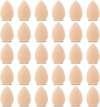 Mini Makeup Sponsblenders - Set van 30 stuks voor Foundation, Poeder en Crème