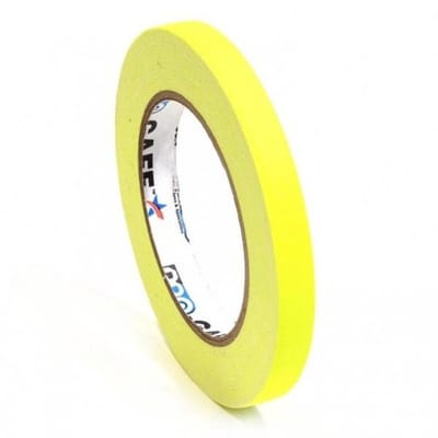 Pro Tapes Pro Gaff Fluor Gaffa Tape 12mm x 22,8m Geel