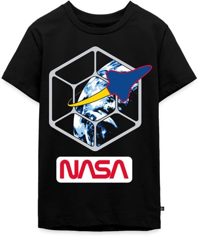 NASA-baan om de aarde Premium T-Shirt Tiener