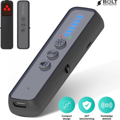 Bolt Electronics® Camera Detector - Detectieapparaten - Verborgen Camera Detector