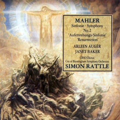 CD JANET BAKER ARLEEN AUGER STAD VAN   Mahler  Symfonie nr. 2 Resurre CDS7479628 ANGEL RECORDS 1987 Europa Klassiek Gebruikt
