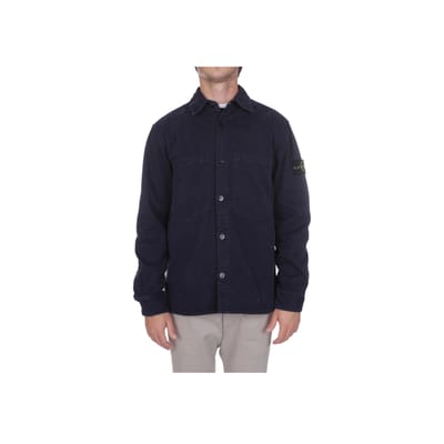 Stone Island Lange Mouw Effen Kleur Enkele Rij Knopen Jas Mannen jassen K2S151200025S0184-V0126 XXL black