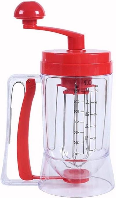 Beslag Dispenser - Pannenkoek Cupcake Maker - Beslag Verdelen - Roeren en Scheiden - 22.8 x 17.7 x 11.6 cm