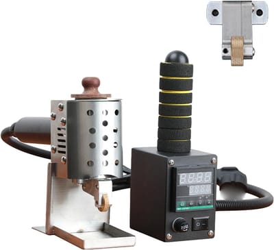 Hot Melt Lijm Dispenser - Lijmmachine Lijmpistool - Ambachten Bevestigen - Digitale Temperatuur Display - 50ml 8mm - Zwart