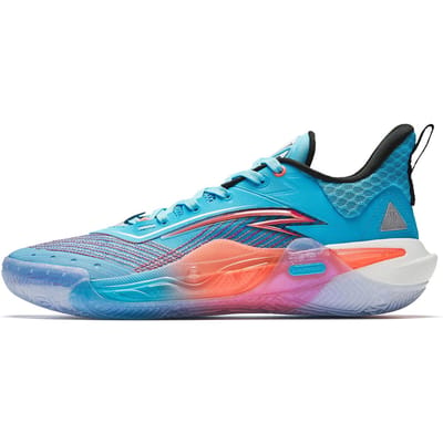 Anta Kai 1 Speed Ice & Speed Heren Sneakers Blauw Oranje Wit 8125B1128S-6 43 blue