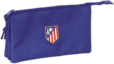 Safta Atletico De Madrid Teen Triple Etui Blauw Man