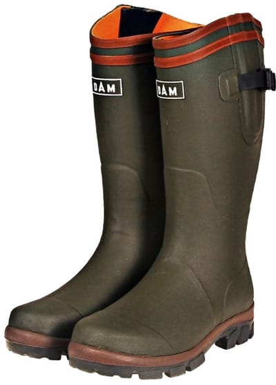 Dam Flex Neoprene Rubber Boots 43-8 Green - Vislaarzen