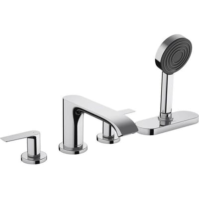 Hansgrohe VIVENIS 4-gats badrandmengkraan - met sbox - hoogglans chroom