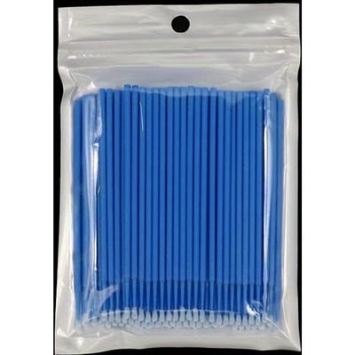 100 pièces Mini Pinceau à Peinture Convient pour Pistolet à Peinture Automobile - Petites Têtes de Pinceau de Précision pour Peinture de Retouche, Réparation Automobile, Bricolage & - Entretien de Véhicule