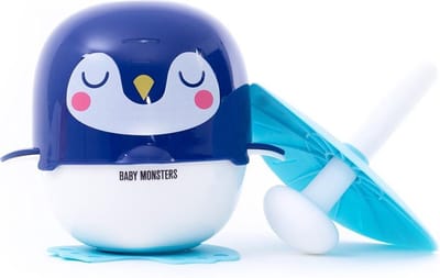 Baby Monsters Eetset I-cook Pinguïn 8-delig Blauw