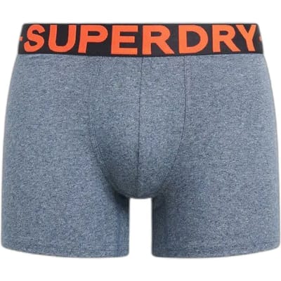 Superdry - Triopak boxershorts van biologisch katoen - Heren - Ondergoed