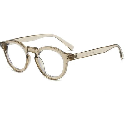 Lunettes de soleil rondes rétro pour femmes Lunettes de soleil mode pour hommes et femmes Lunettes vintage pour hommes Lunettes de conduite Lunettes anti lumière bleue 1PC