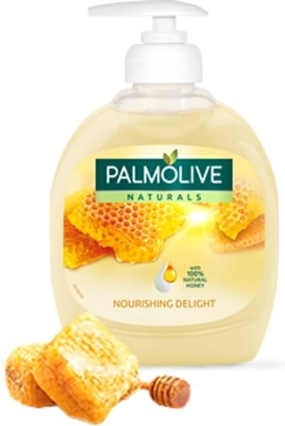 Palmolive vloeibare handzeep melk & honing pompje - 6x300ml - Voordeelverpakking