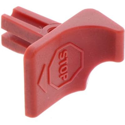 Stop button