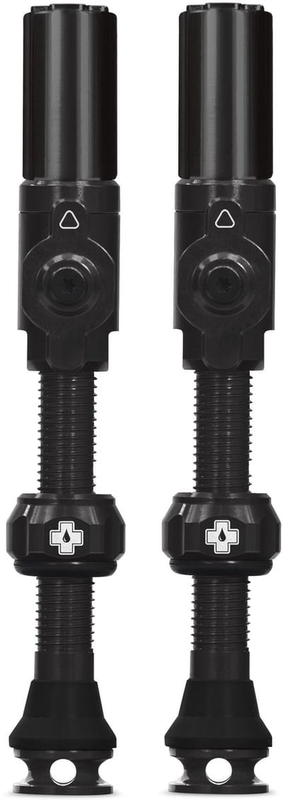 Muc-Off Big Bore Hybrid - Tubeless Ventiel - 45mm - Schrader ventiel - Zwart - Kernloos ontwerp - Maximale luchtstroom