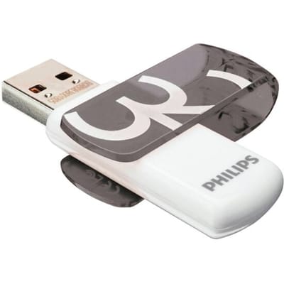 Philips USB stick 2.0 32GB - Vivid - Grijs - FM32FD05B