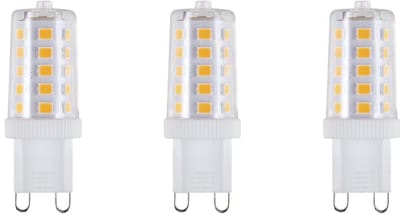 SPL G9 LED Lamp 3W Dimbaar - Warm Wit - 260lm - LED Buislamp T17 - 3 Stuks - 2700K - 230 Volt