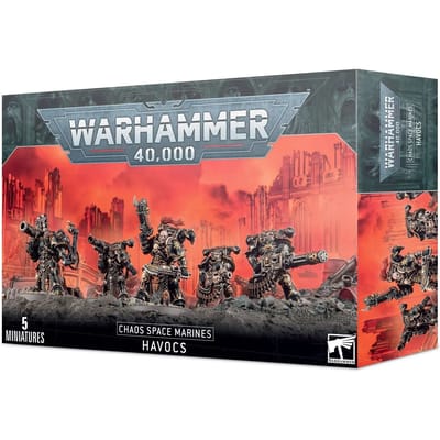 Beeldje Games Workshop Warhammer 40k - Space Marine du Chaos Havocs 2019