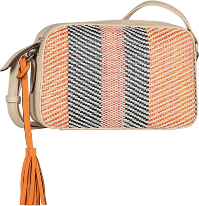 Gabor Schoudertas Annett Camera Bag Stripes Multi Beige